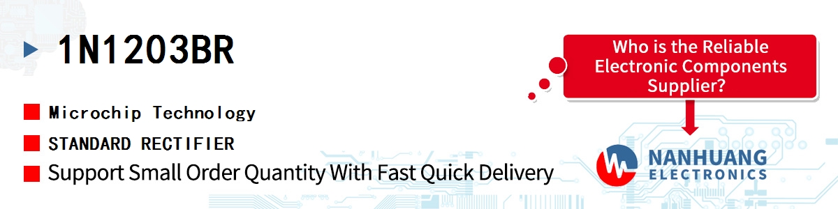1N1203BR Microchip STANDARD RECTIFIER