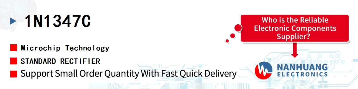 1N1347C Microchip STANDARD RECTIFIER