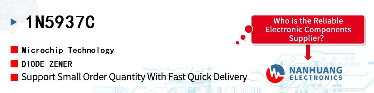 1N5937C Microchip DIODE ZENER