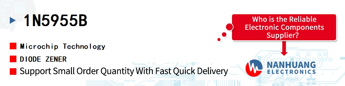 1N5955B Microchip DIODE ZENER