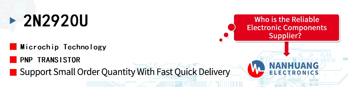 2N2920U Microchip PNP TRANSISTOR