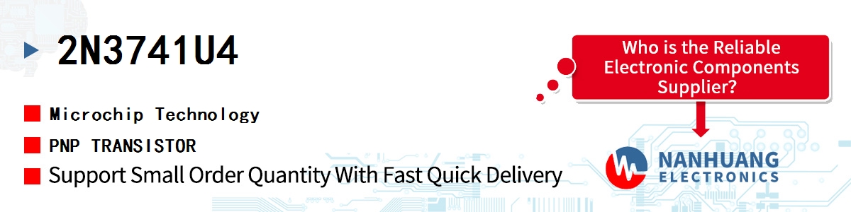 2N3741U4 Microchip PNP TRANSISTOR