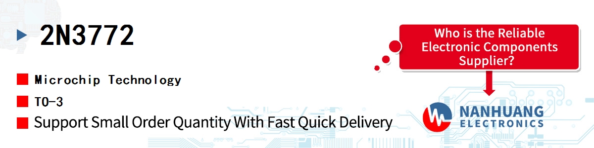 2N3772 Microchip TO-3