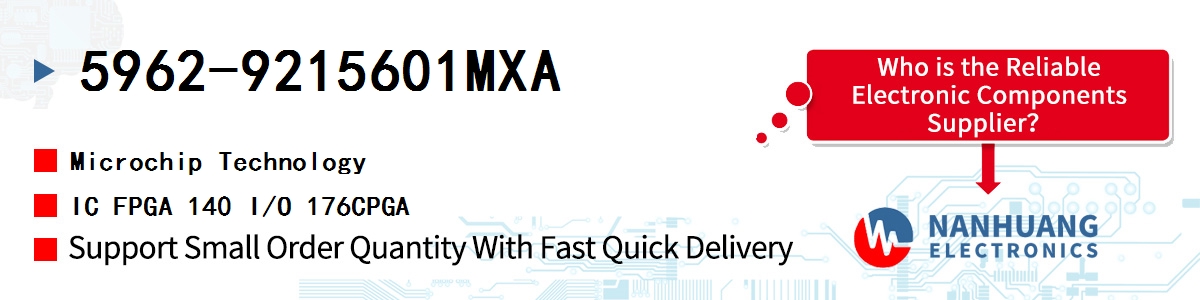 5962-9215601MXA Microchip IC FPGA 140 I/O 176CPGA