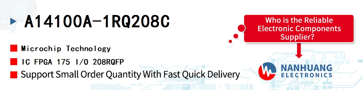 A14100A-1RQ208C Microchip IC FPGA 175 I/O 208RQFP