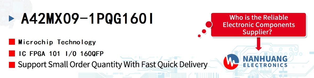 A42MX09-1PQG160I Microchip IC FPGA 101 I/O 160QFP