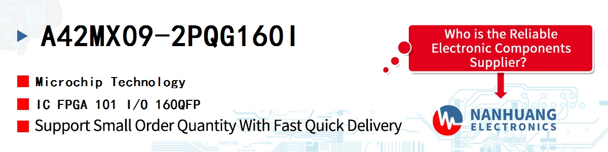 A42MX09-2PQG160I Microchip IC FPGA 101 I/O 160QFP