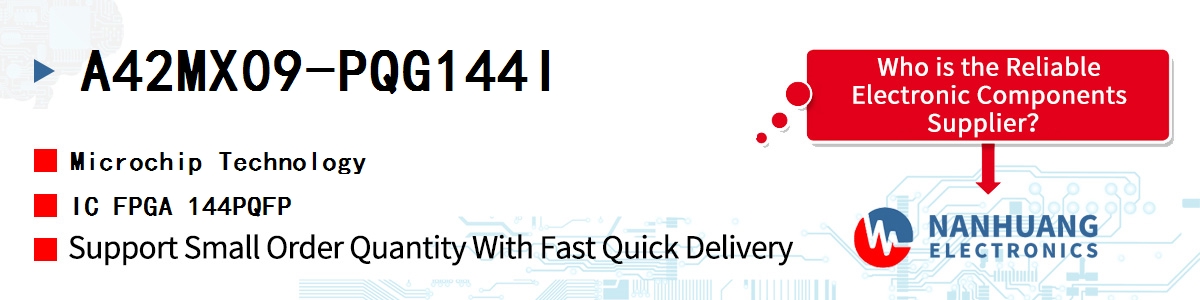 A42MX09-PQG144I Microchip IC FPGA 144PQFP