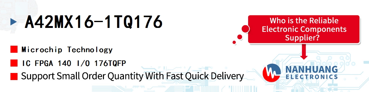 A42MX16-1TQ176 Microchip IC FPGA 140 I/O 176TQFP