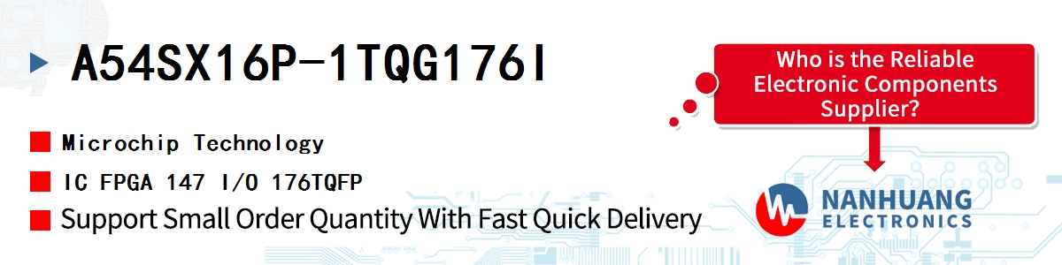 A54SX16P-1TQG176I Microchip IC FPGA 147 I/O 176TQFP