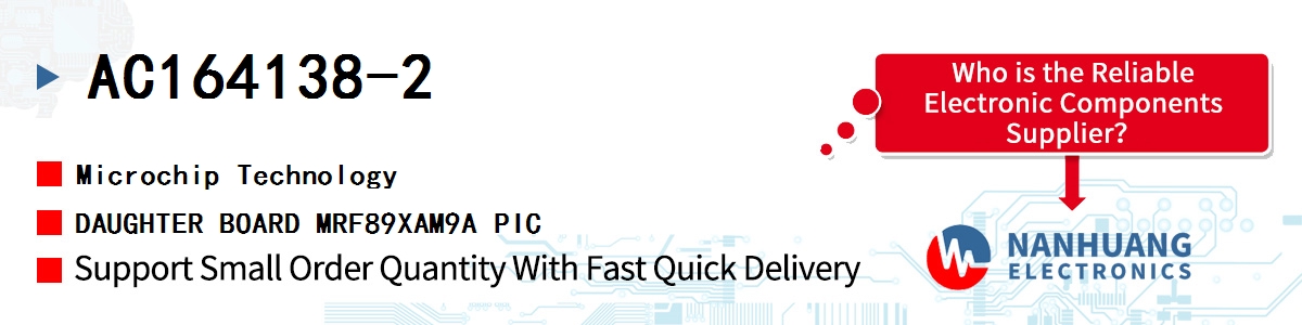 AC164138-2 Microchip DAUGHTER BOARD MRF89XAM9A PIC