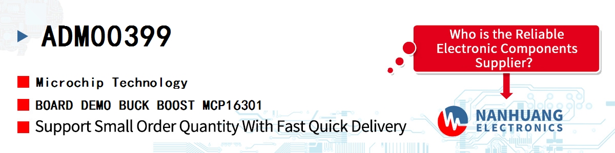 ADM00399 Microchip BOARD DEMO BUCK BOOST MCP16301