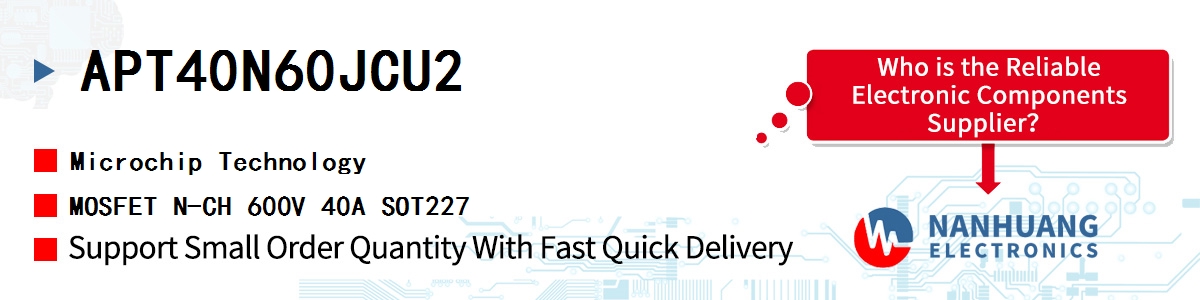 APT40N60JCU2 Microchip MOSFET N-CH 600V 40A SOT227