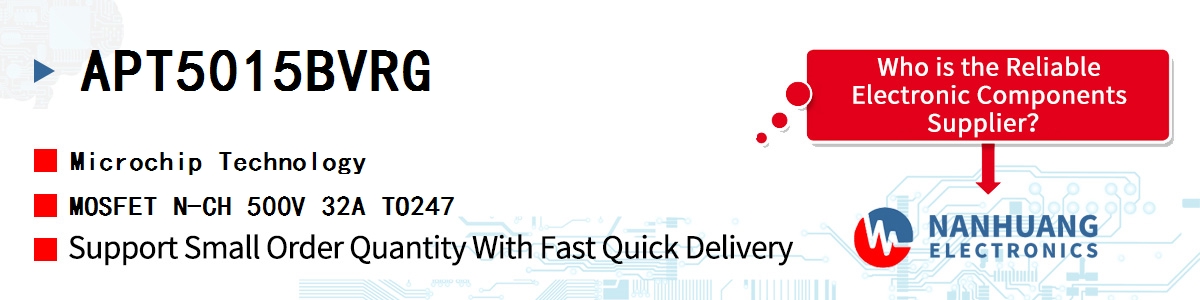 APT5015BVRG Microchip MOSFET N-CH 500V 32A TO247