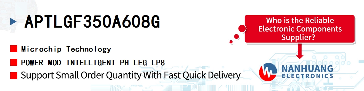 APTLGF350A608G Microchip POWER MOD INTELLIGENT PH LEG LP8