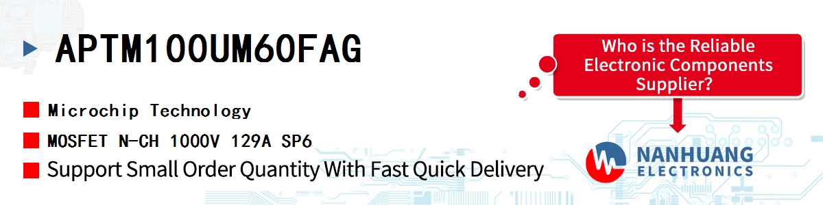 APTM100UM60FAG Microchip MOSFET N-CH 1000V 129A SP6