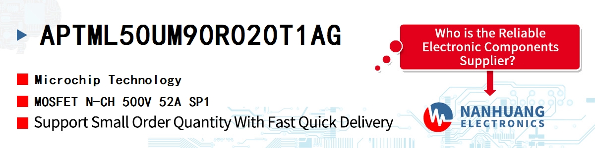 APTML50UM90R020T1AG Microchip MOSFET N-CH 500V 52A SP1