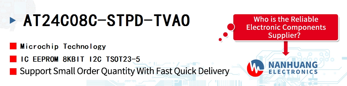AT24C08C-STPD-TVAO Microchip IC EEPROM 8KBIT I2C TSOT23-5