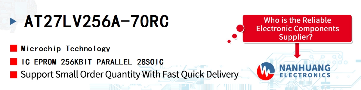 AT27LV256A-70RC Microchip IC EPROM 256KBIT PARALLEL 28SOIC
