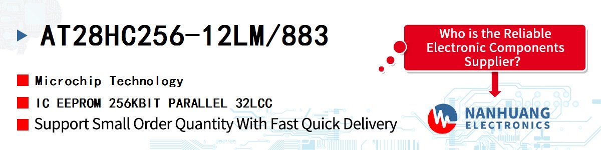 AT28HC256-12LM/883 Microchip IC EEPROM 256KBIT PARALLEL 32LCC