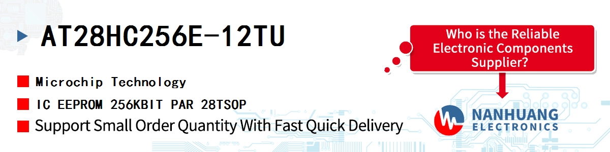 AT28HC256E-12TU Microchip IC EEPROM 256KBIT PAR 28TSOP