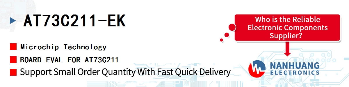 AT73C211-EK Microchip BOARD EVAL FOR AT73C211