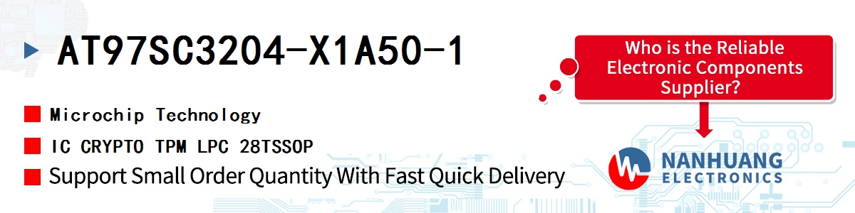 AT97SC3204-X1A50-1 Microchip IC CRYPTO TPM LPC 28TSSOP