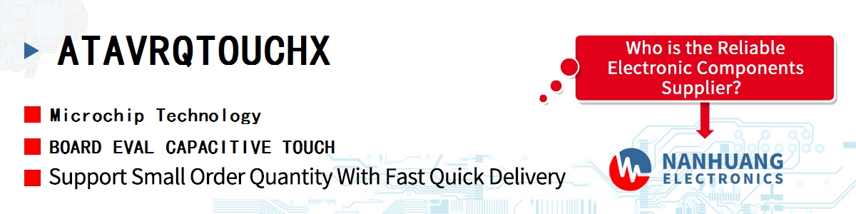 ATAVRQTOUCHX Microchip BOARD EVAL CAPACITIVE TOUCH