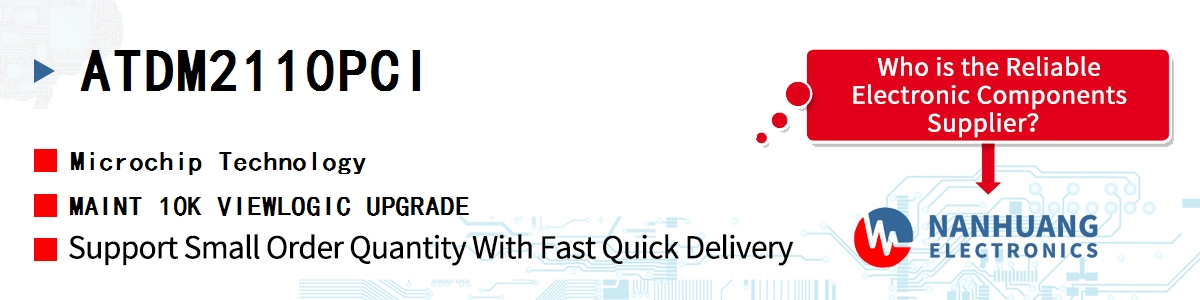 ATDM2110PCI Microchip MAINT 10K VIEWLOGIC UPGRADE