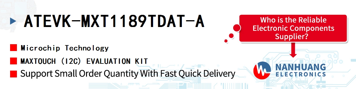 ATEVK-MXT1189TDAT-A Microchip MAXTOUCH (I2C) EVALUATION KIT
