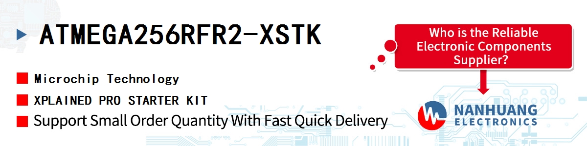 ATMEGA256RFR2-XSTK Microchip XPLAINED PRO STARTER KIT
