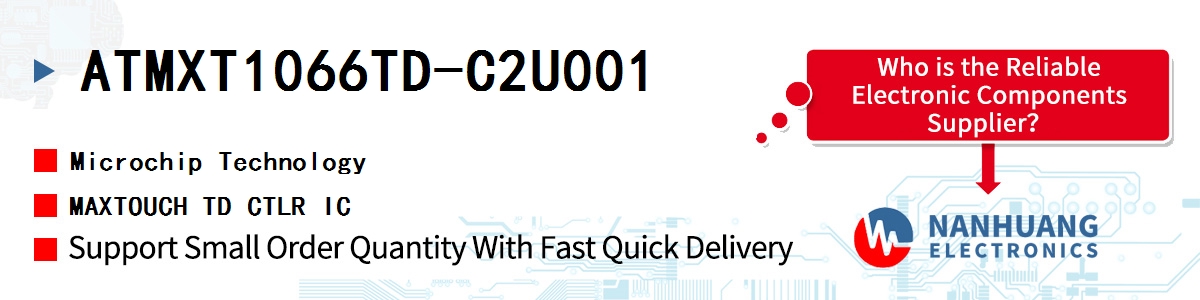 ATMXT1066TD-C2U001 Microchip MAXTOUCH TD CTLR IC