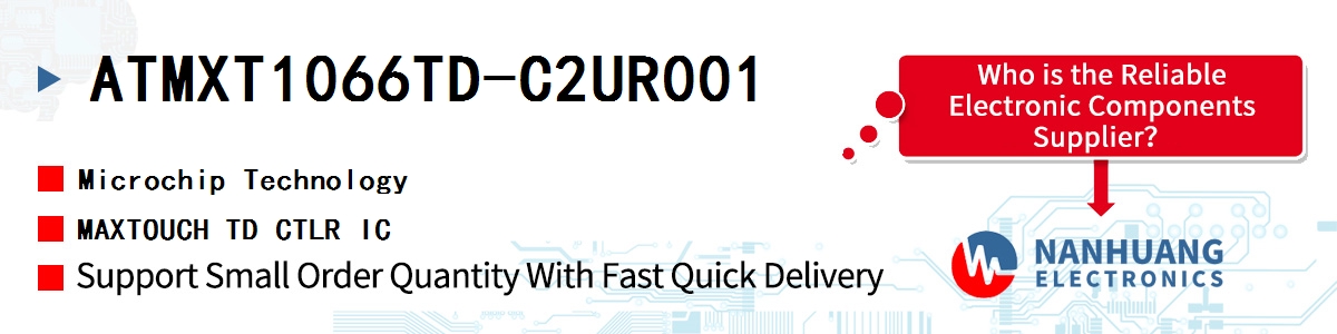 ATMXT1066TD-C2UR001 Microchip MAXTOUCH TD CTLR IC
