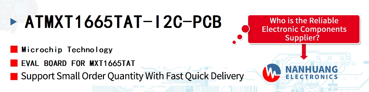 ATMXT1665TAT-I2C-PCB Microchip EVAL BOARD FOR MXT1665TAT