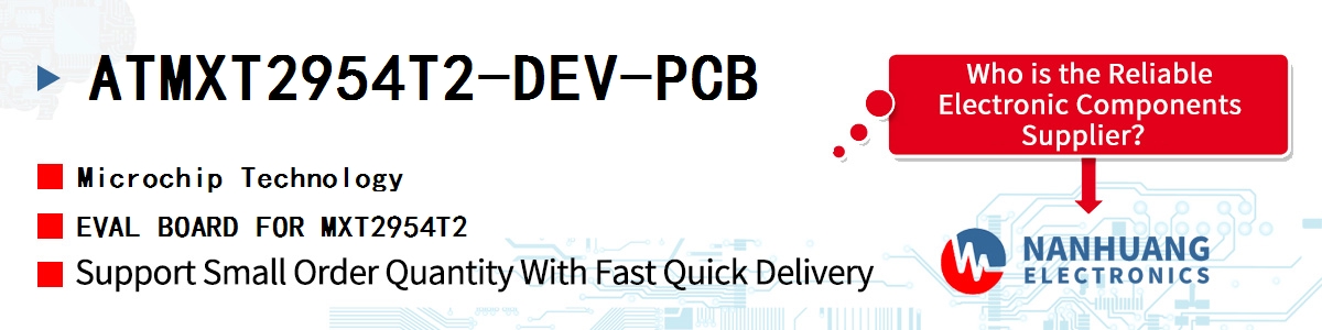 ATMXT2954T2-DEV-PCB Microchip EVAL BOARD FOR MXT2954T2