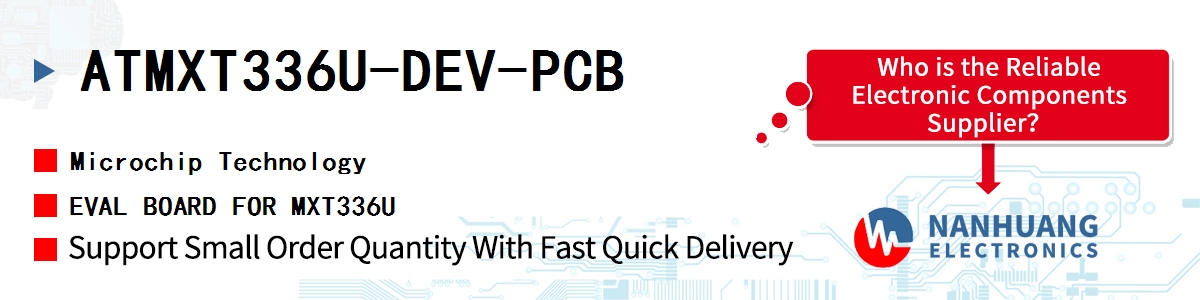 ATMXT336U-DEV-PCB Microchip EVAL BOARD FOR MXT336U