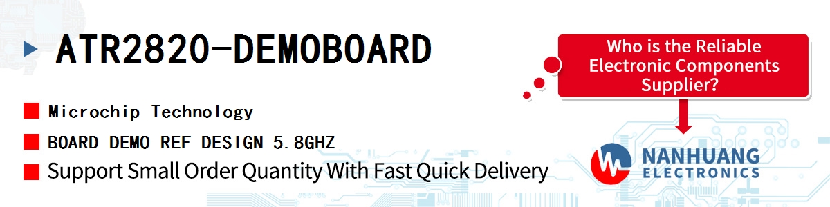 ATR2820-DEMOBOARD Microchip BOARD DEMO REF DESIGN 5.8GHZ