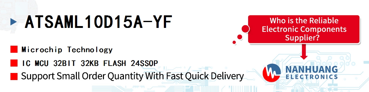 ATSAML10D15A-YF Microchip IC MCU 32BIT 32KB FLASH 24SSOP