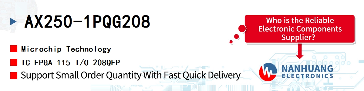 AX250-1PQG208 Microchip IC FPGA 115 I/O 208QFP