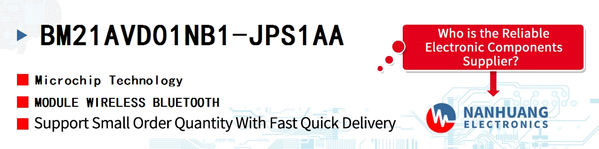 BM21AVD01NB1-JPS1AA Microchip MODULE WIRELESS BLUETOOTH