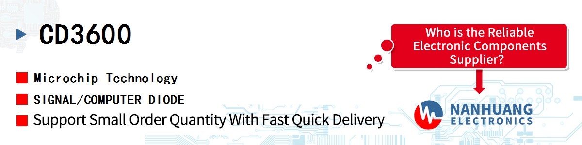 CD3600 Microchip SIGNAL/COMPUTER DIODE