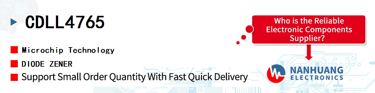 CDLL4765 Microchip DIODE ZENER