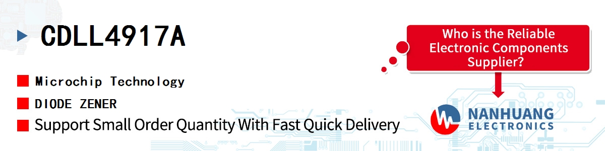 CDLL4917A Microchip DIODE ZENER