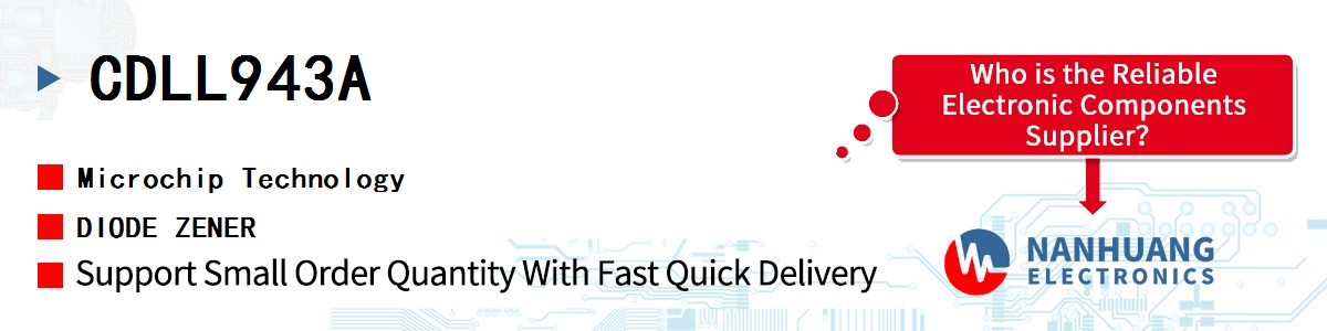 CDLL943A Microchip DIODE ZENER