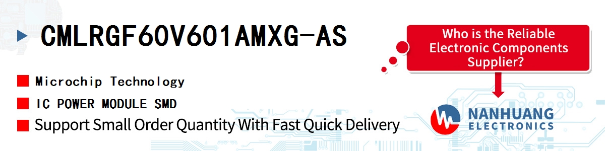 CMLRGF60V601AMXG-AS Microchip IC POWER MODULE SMD