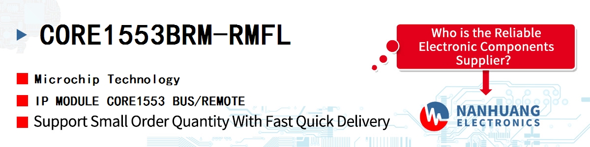 CORE1553BRM-RMFL Microchip IP MODULE CORE1553 BUS/REMOTE