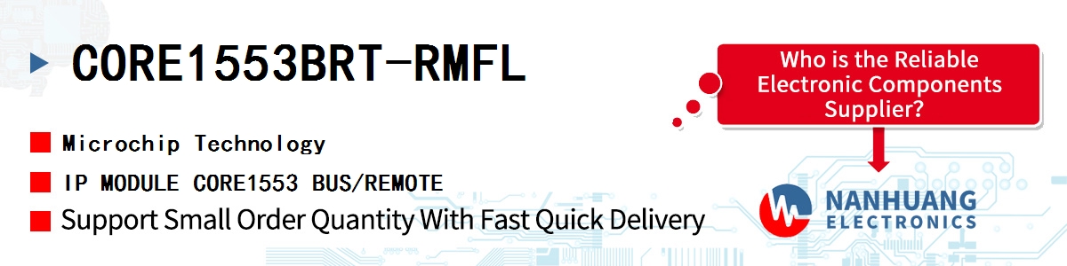 CORE1553BRT-RMFL Microchip IP MODULE CORE1553 BUS/REMOTE