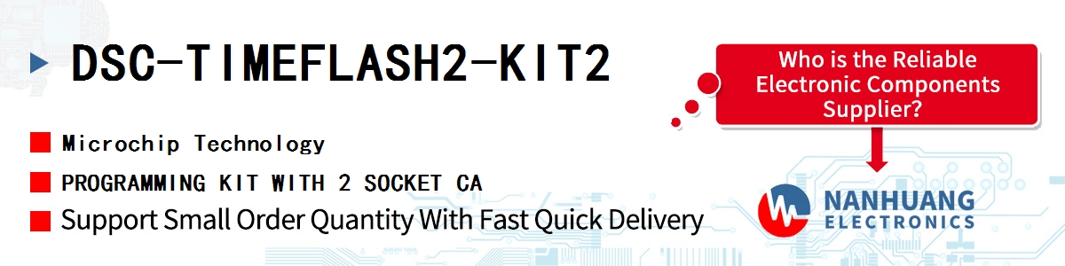 DSC-TIMEFLASH2-KIT2 Microchip PROGRAMMING KIT WITH 2 SOCKET CA