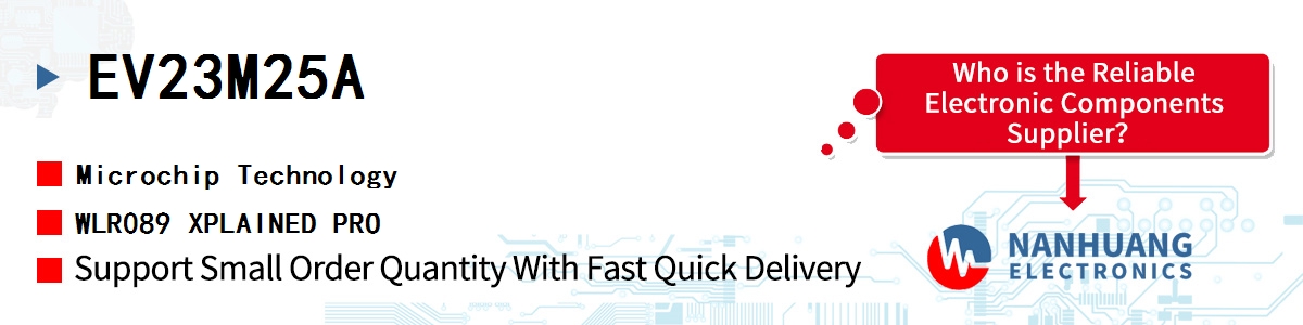 EV23M25A Microchip WLR089 XPLAINED PRO