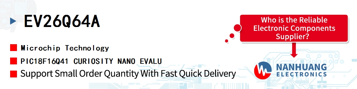 EV26Q64A Microchip PIC18F16Q41 CURIOSITY NANO EVALU